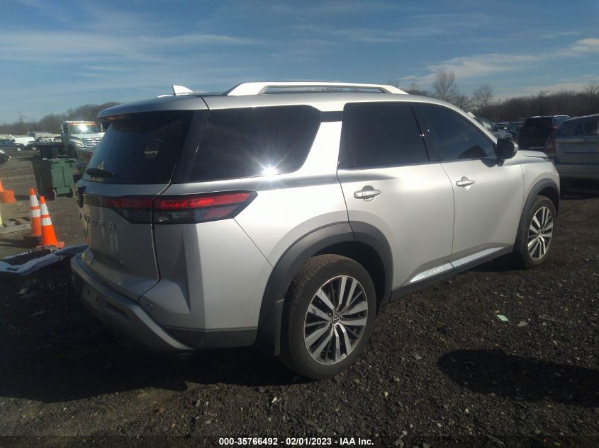 2022 NISSAN PATHFINDER PLATINUM VIN: 5N1DR3DK3NC204118