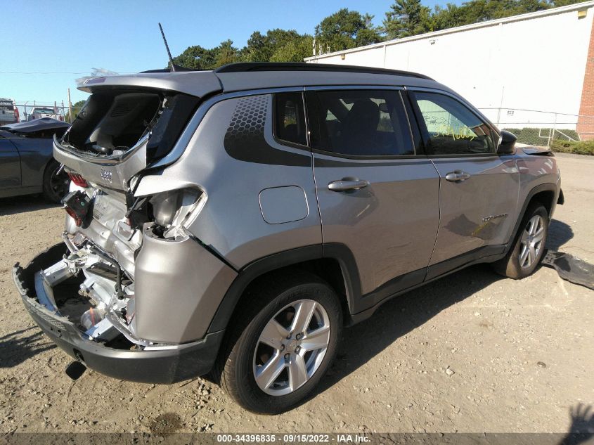 2022 JEEP COMPASS LATITUDE VIN: 3C4NJDBB6NT136491