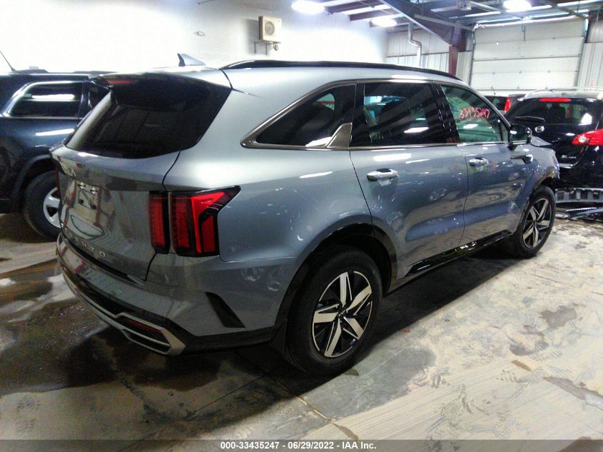 2022 KIA SORENTO S VIN: 5XYRL4LC7NG104014