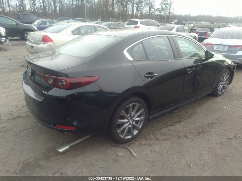2022 MAZDA MAZDA3 SEDAN SELECT VIN: JM1BPABL0N1507869
