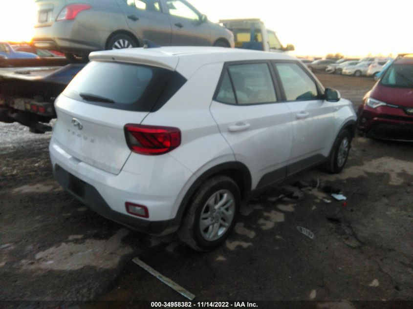 2022 HYUNDAI VENUE SE VIN: KMHRB8A32NU201712