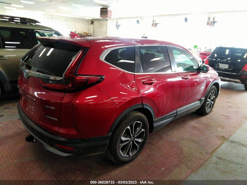 2022 HONDA CR-V HYBRID EX-L VIN: 5J6RT6H85NL029702