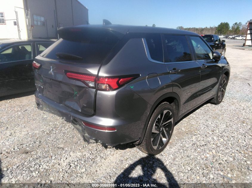 2022 MITSUBISHI OUTLANDER SE VIN: JA4J3UA88NZ084346