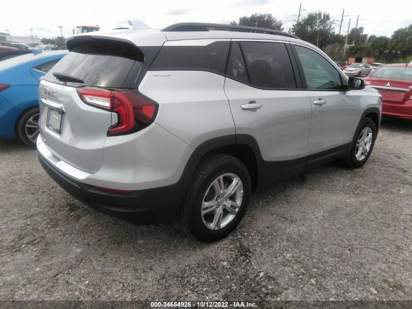 2022 GMC TERRAIN SLE VIN: 3GKALMEV7NL171320