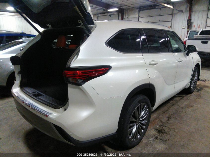 2021 TOYOTA HIGHLANDER PLATINUM VIN: 5TDFZRBH4MS118269