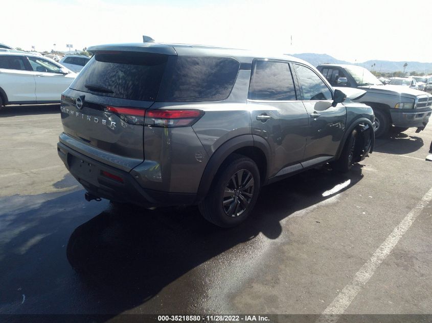 2022 NISSAN PATHFINDER S VIN: 5N1DR3AAXNC218111