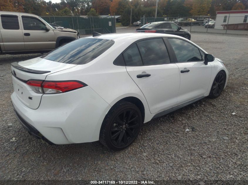 2022 TOYOTA COROLLA SE/SE NIGHTSHADE/APEX SE VIN: 5YFS4MCE7NP116028