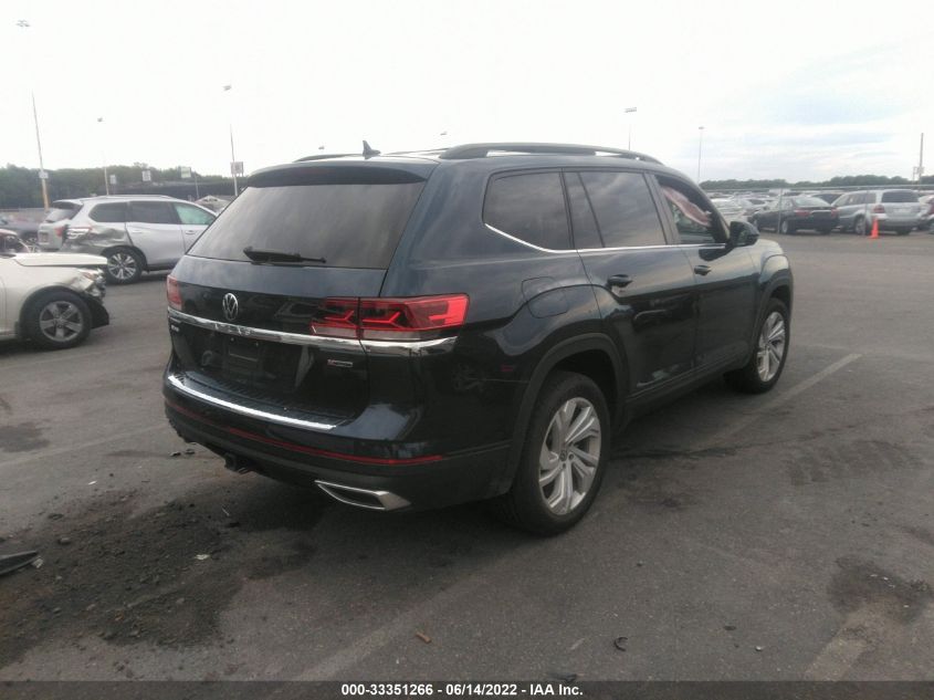 2021 VOLKSWAGEN ATLAS 3.6L V6 SE W/TECHNOLOGY VIN: 1V2KR2CA6MC543256