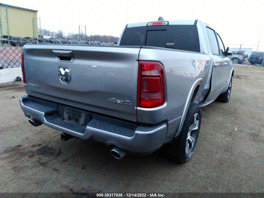 2022 RAM 1500 LARAMIE VIN: 1C6SRFJM8NN233970