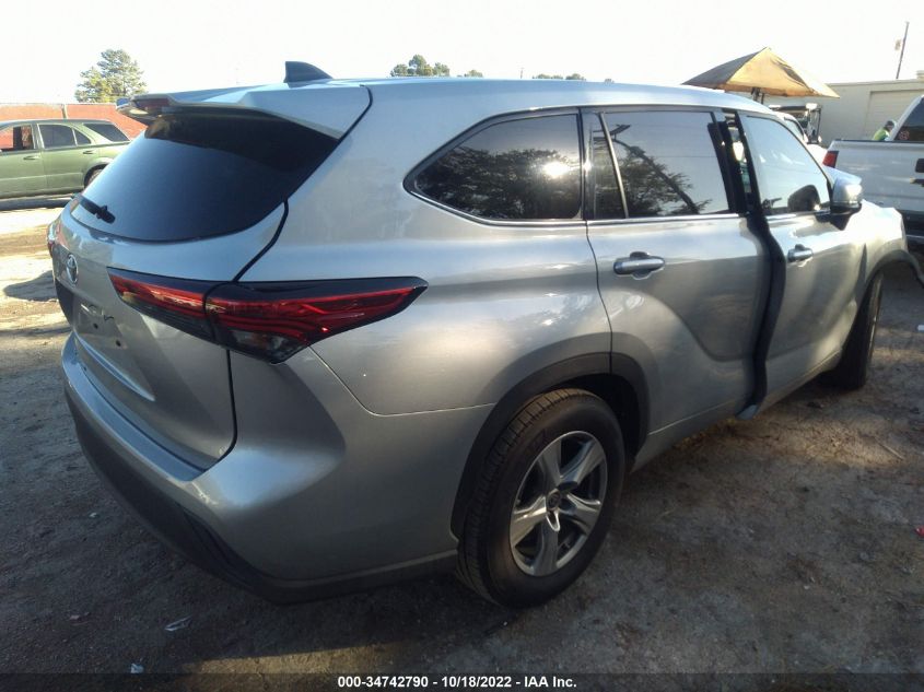 2022 TOYOTA HIGHLANDER L VIN: 5TDCZRAH1NS096902