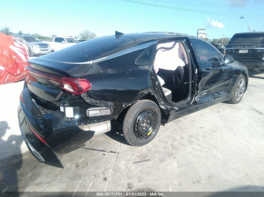 2022 KIA K5 EX VIN: 5XXG34J24NG164192