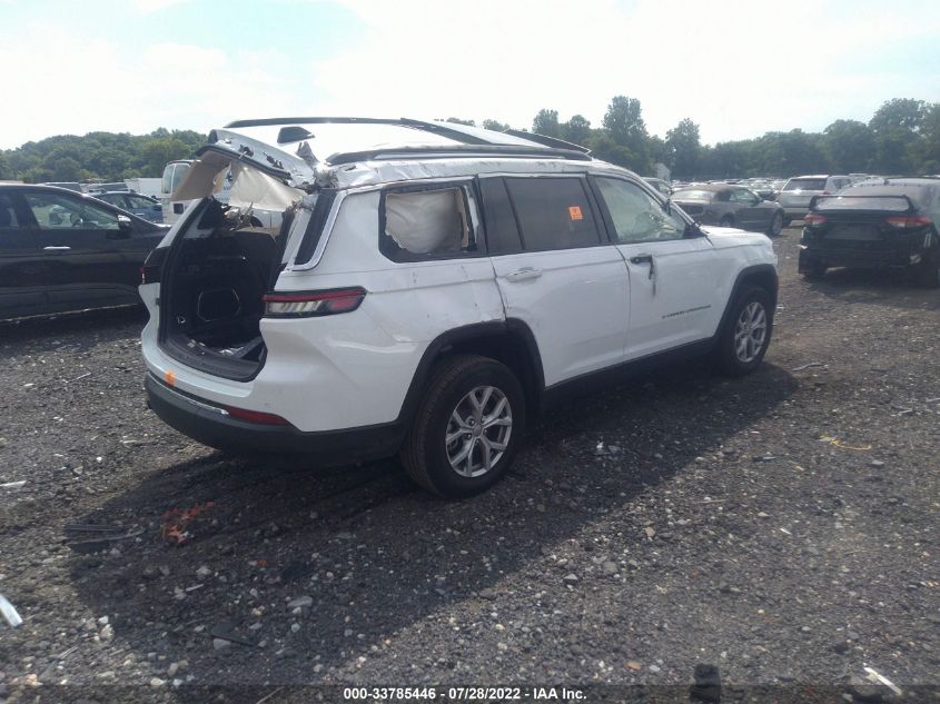2021 JEEP GRAND CHEROKEE L LIMITED VIN: 1C4RJKBG1M8161507