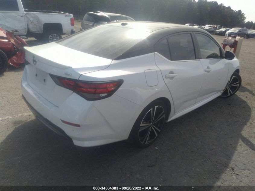2021 NISSAN SENTRA SR VIN: 3N1AB8DV8MY304016