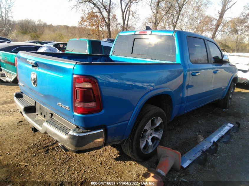 2020 RAM 1500 LARAMIE VIN: 1C6SRFJT6LN413498