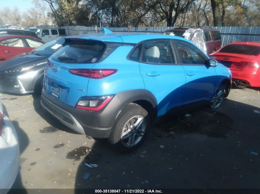 2022 HYUNDAI KONA SE VIN: KM8K2CAB7NU797394