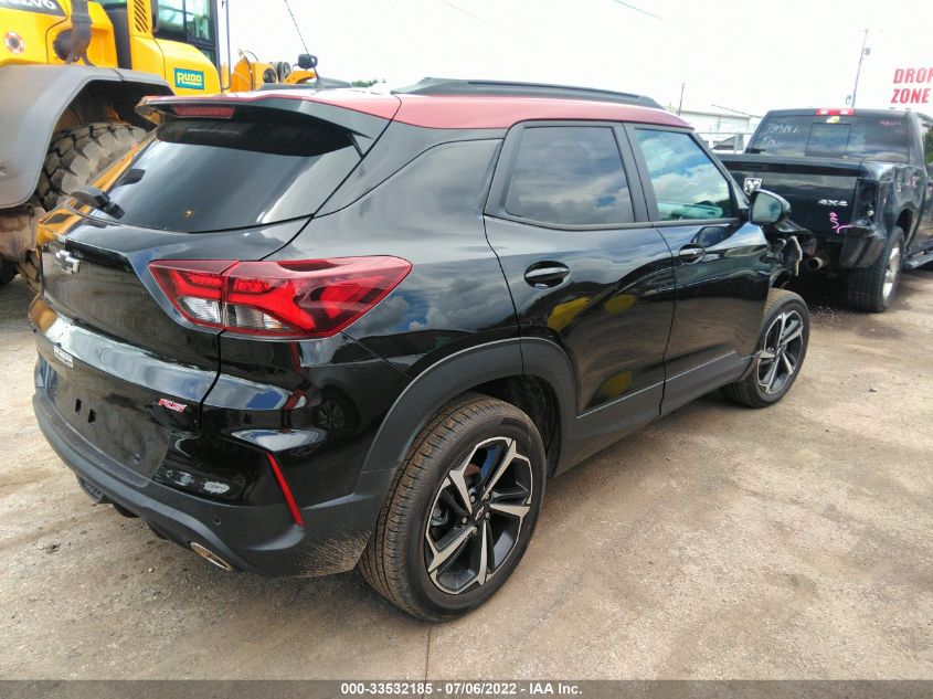 2021 CHEVROLET TRAILBLAZER RS VIN: KL79MTSL9MB004205