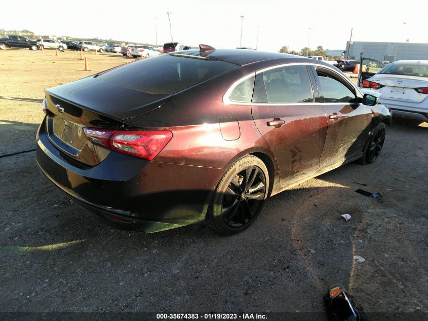 2021 CHEVROLET MALIBU LT VIN: 1G1ZD5ST4MF047446