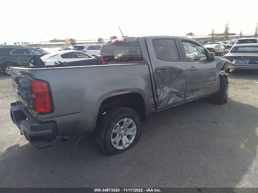 2022 CHEVROLET COLORADO 2WD LT VIN: 1GCGSCEN9N1211388