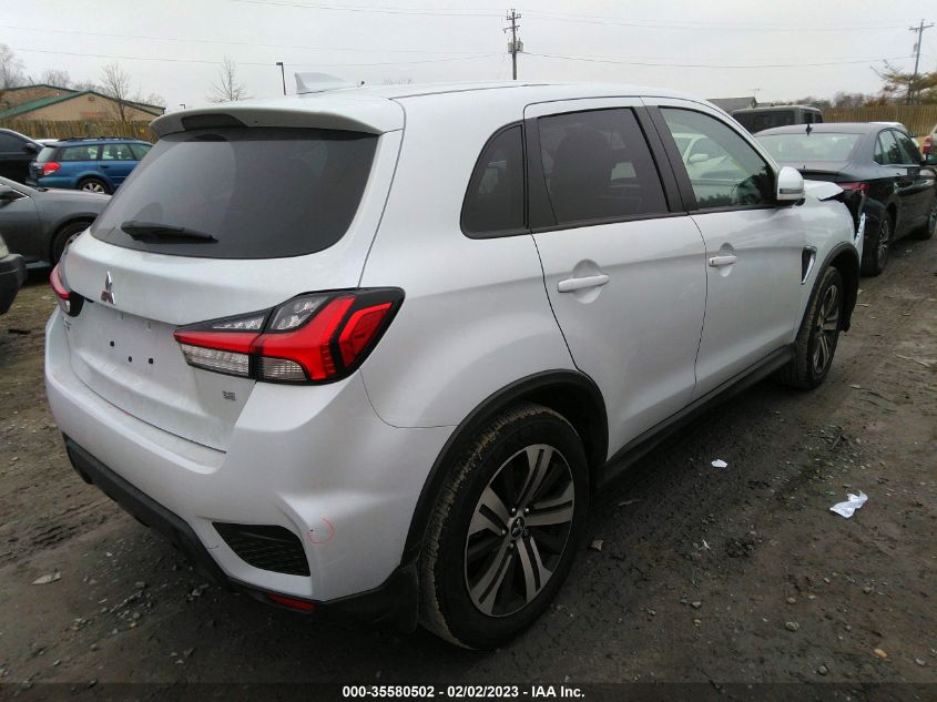 2022 MITSUBISHI OUTLANDER SPORT SE VIN: JA4APVAU3NU016007