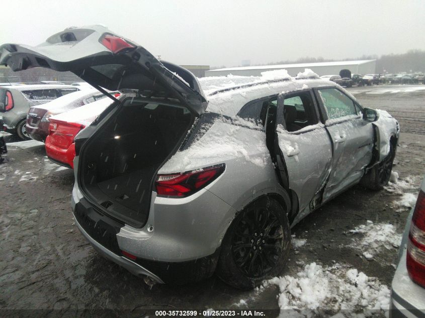 2022 CHEVROLET BLAZER LT VIN: 3GNKBJR43NS145751