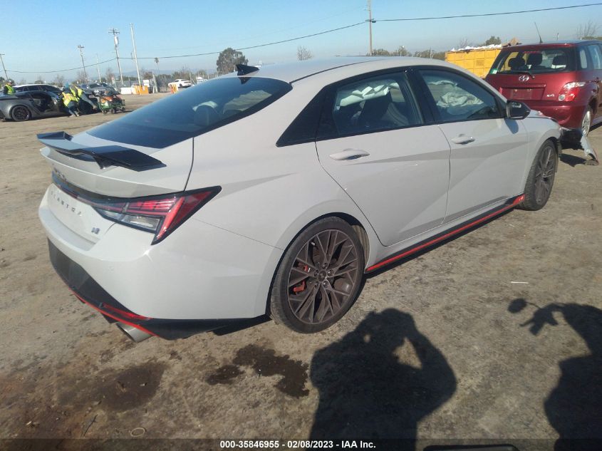 2023 HYUNDAI ELANTRA N VIN: KMHLW4AKXPU009869