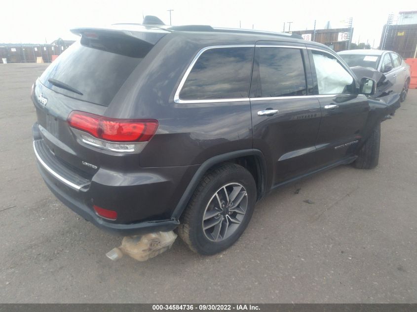 2020 JEEP GRAND CHEROKEE LIMITED VIN: 1C4RJFBG9LC347508