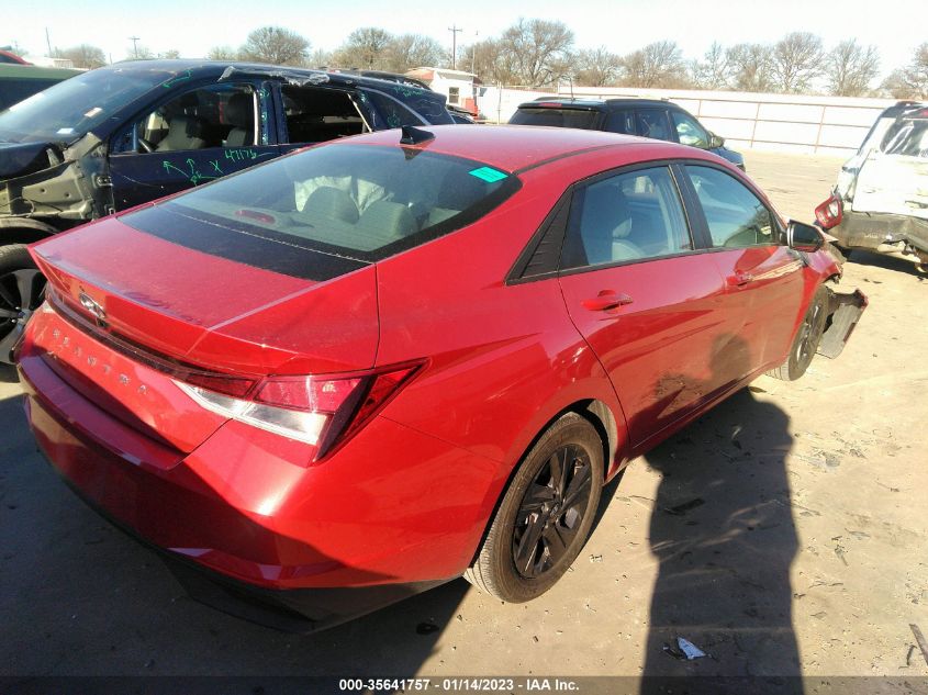2022 HYUNDAI ELANTRA SEL VIN: 5NPLM4AG8NH074345