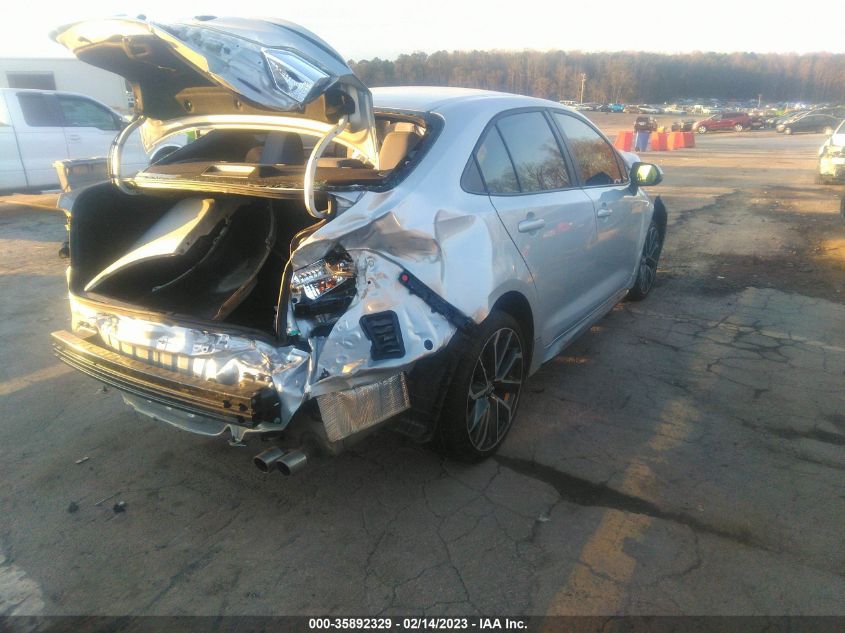 2022 TOYOTA COROLLA SE/SE NIGHTSHADE/APEX SE VIN: 5YFS4MCE3NP121713