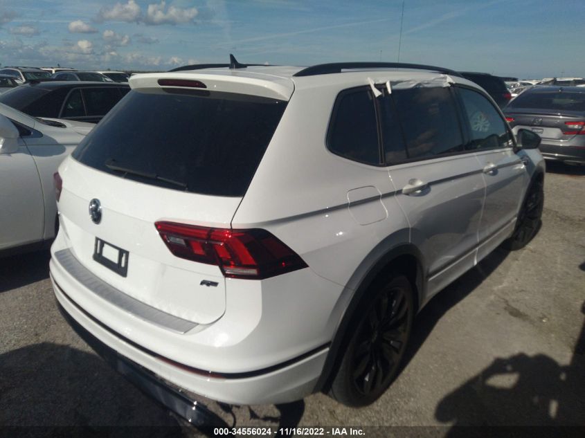 2021 VOLKSWAGEN TIGUAN SE/SE R-LINE BLACK/SEL VIN: 3VV3B7AX8MM136330