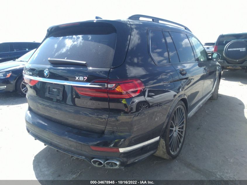 2021 BMW X7 ALPINA XB7 VIN: 5UXCX6C12M9F50738