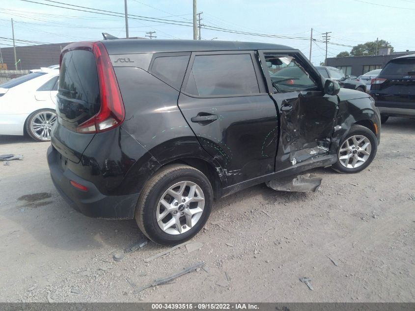 2022 KIA SOUL LX VIN: KNDJ23AU8N7160689
