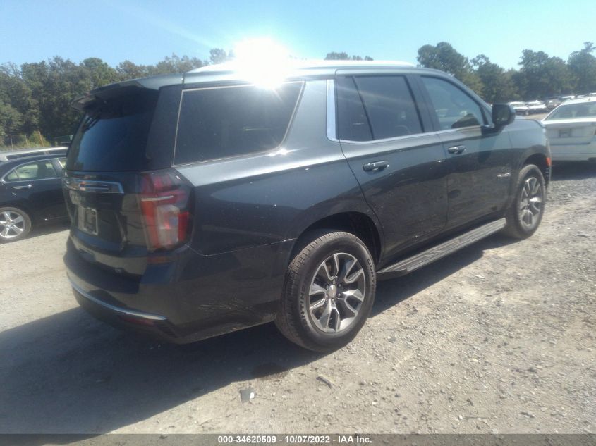 2021 CHEVROLET TAHOE LT VIN: 1GNSCNKD8MR186537