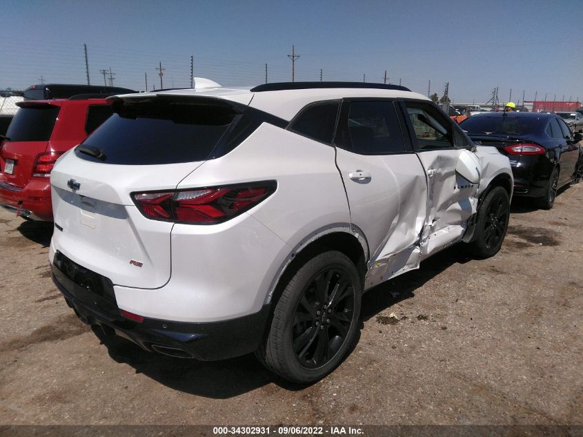 2021 CHEVROLET BLAZER RS VIN: 3GNKBERS4MS583375