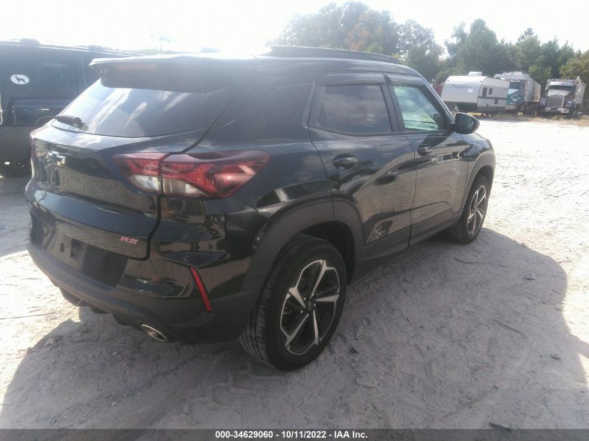 2022 CHEVROLET TRAILBLAZER RS VIN: KL79MUSL1NB043720