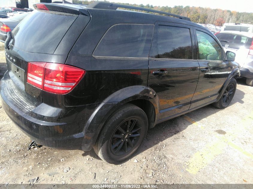 2020 DODGE JOURNEY SE VALUE VIN: 3C4PDCAB8LT180775