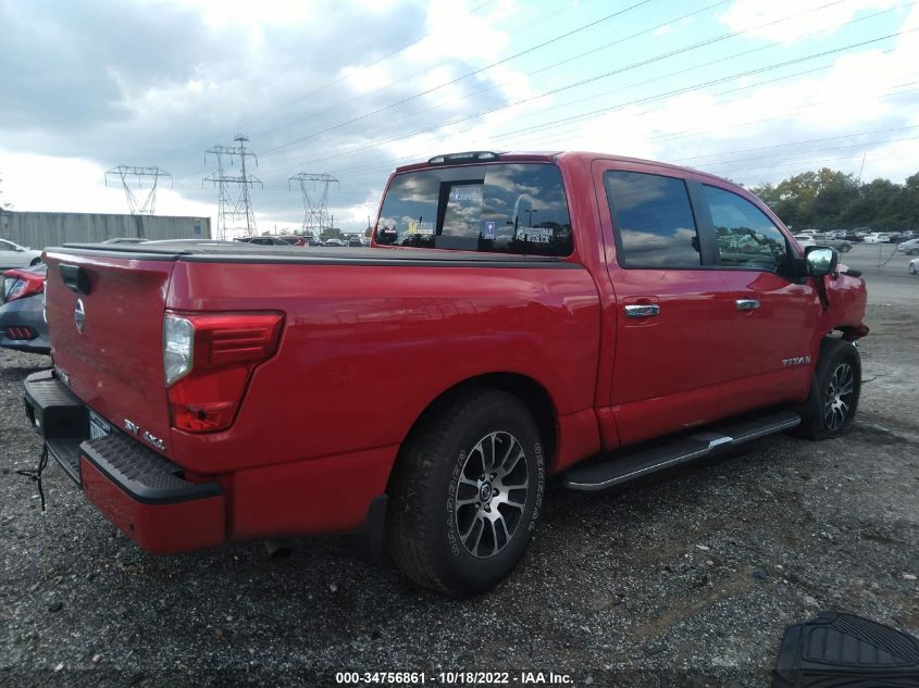 2021 NISSAN TITAN SV VIN: 1N6AA1ED9MN511604
