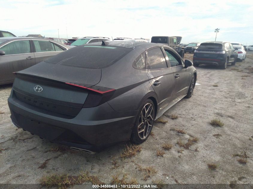 2022 HYUNDAI SONATA N LINE VIN: KMHL14JC7NA216791