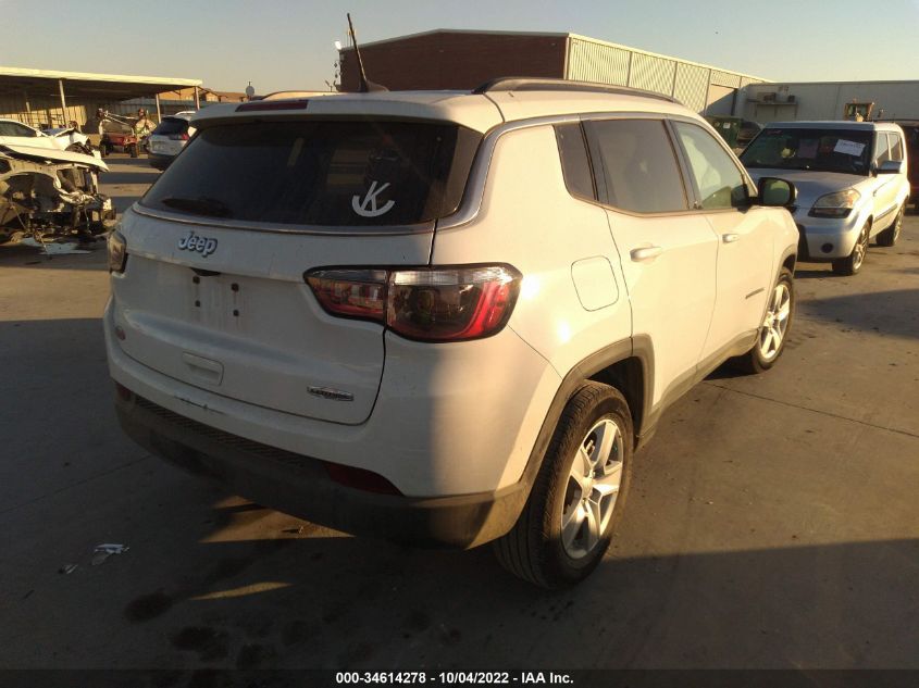 2022 JEEP COMPASS LATITUDE VIN: 3C4NJCBB8NT145588