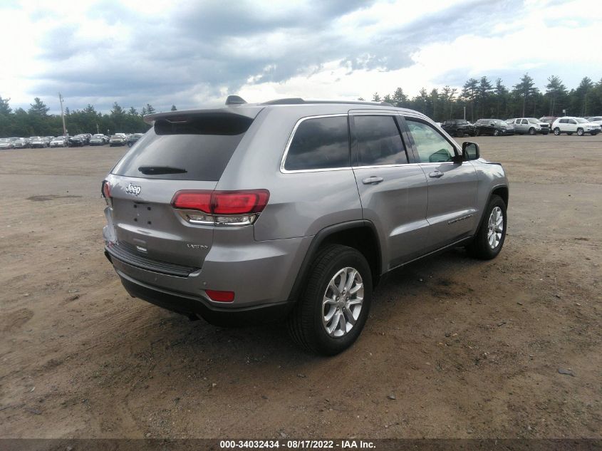 2021 JEEP GRAND CHEROKEE LAREDO E VIN: 1C4RJFAG3MC607436