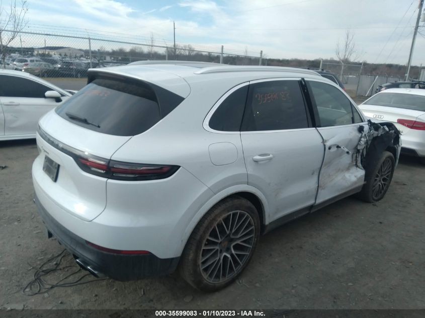 2022 PORSCHE CAYENNE VIN: WP1AA2AY3NDA03975