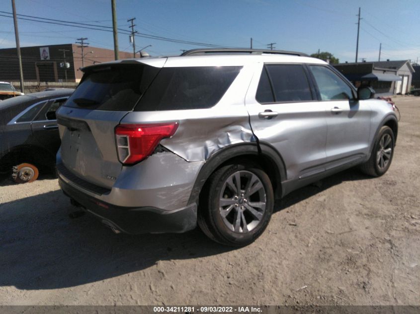 2022 FORD EXPLORER XLT VIN: 1FMSK8DH7NGA02162