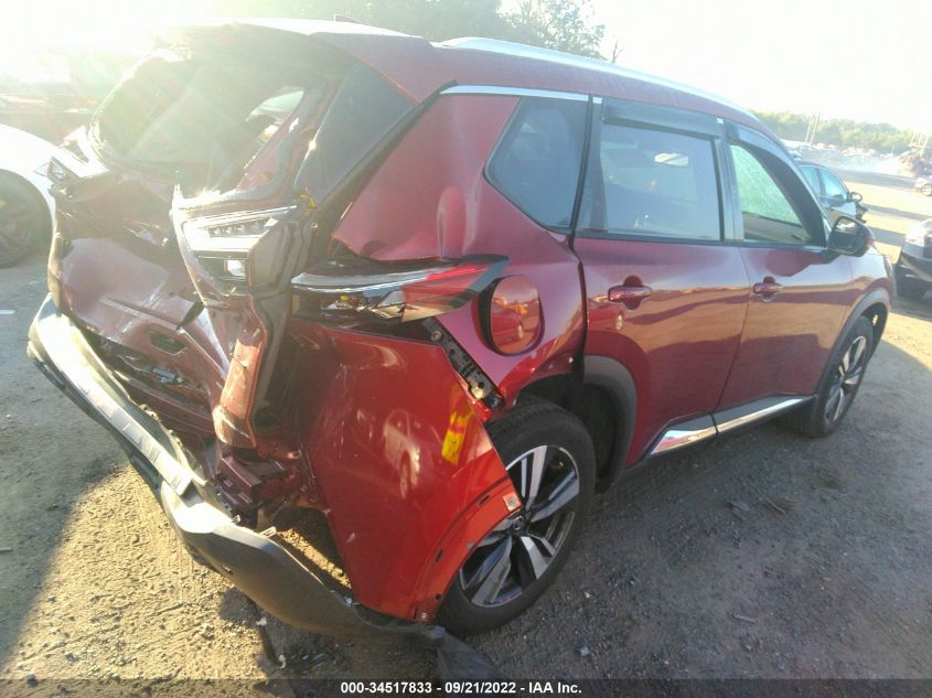 2021 NISSAN ROGUE SL VIN: 5N1AT3CB1MC706484