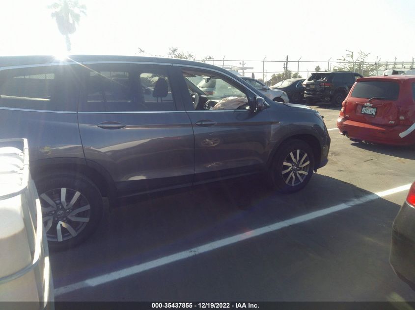 2022 HONDA PILOT EX-L VIN: 5FNYF5H56NB015660