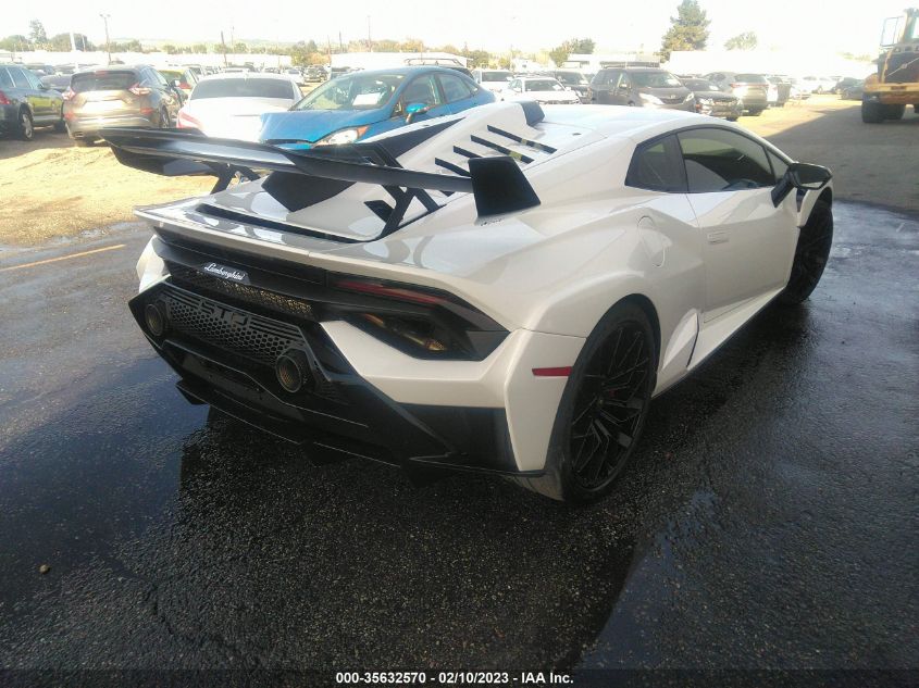 2022 LAMBORGHINI HURACAN STO VIN: ZHWUA6ZX3NLA18817