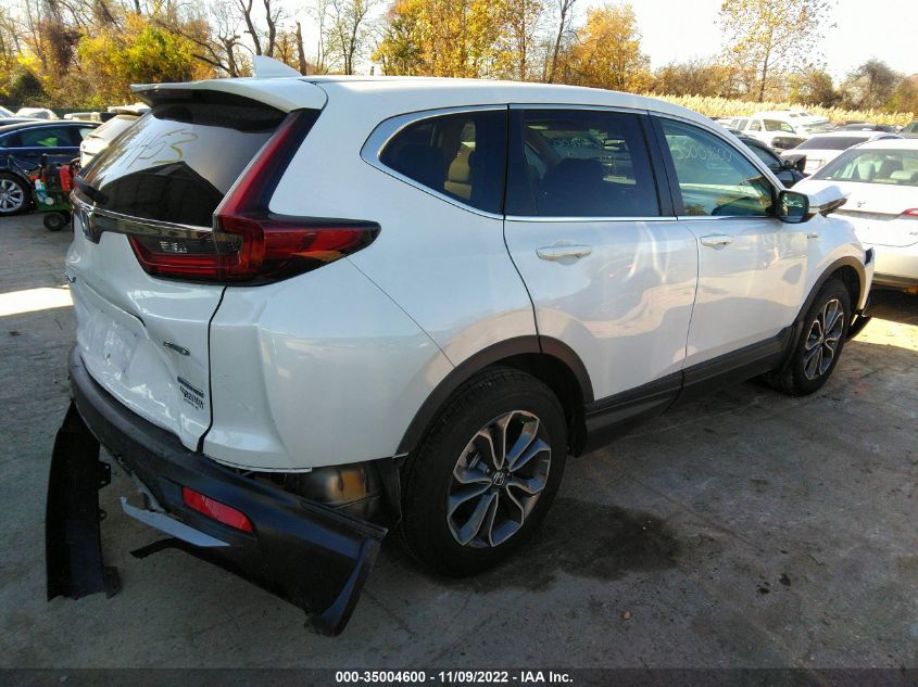 2022 HONDA CR-V HYBRID EX-L VIN: 5J6RT6H81NL023833