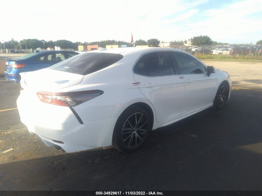 2022 TOYOTA CAMRY SE VIN: 4T1G11AK1NU644409