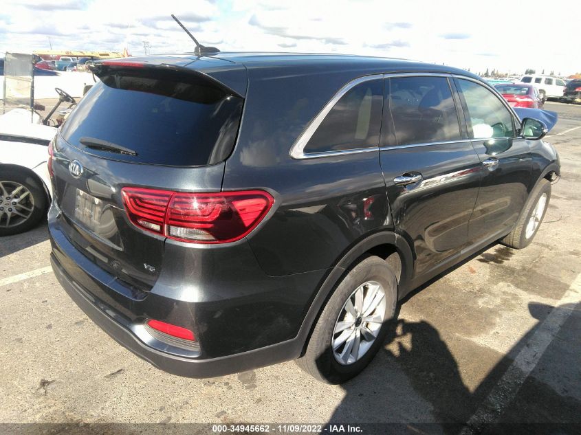 2020 KIA SORENTO LX V6 VIN: 5XYPG4A56LG633564