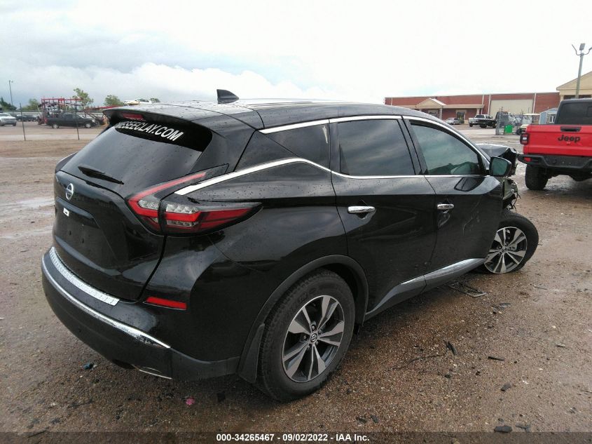 2022 NISSAN MURANO S VIN: 5N1AZ2AJ2NC121465