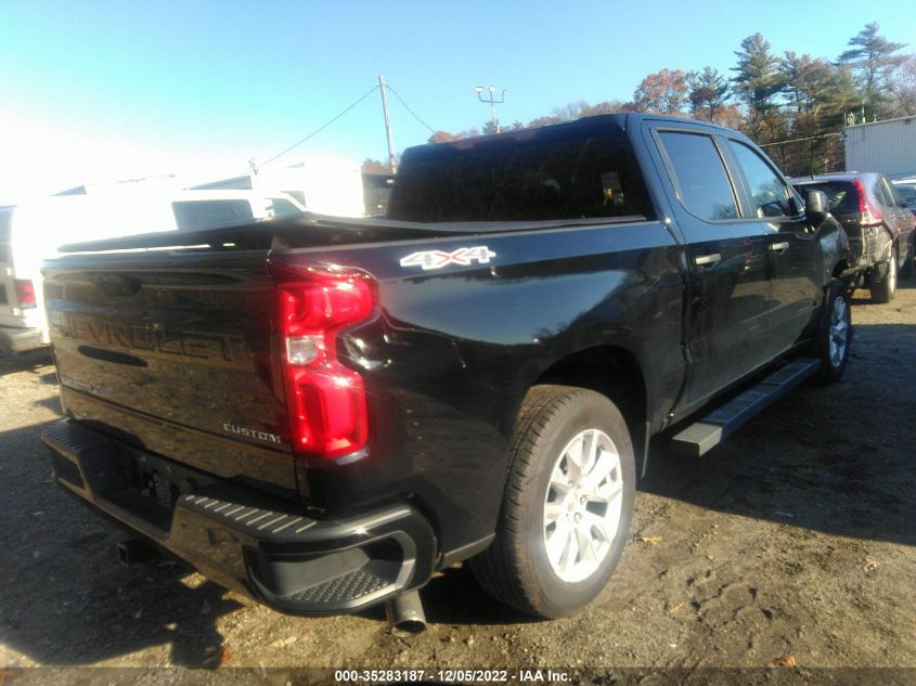 2021 CHEVROLET SILVERADO 1500 CUSTOM VIN: 1GCPYBEH0MZ128984