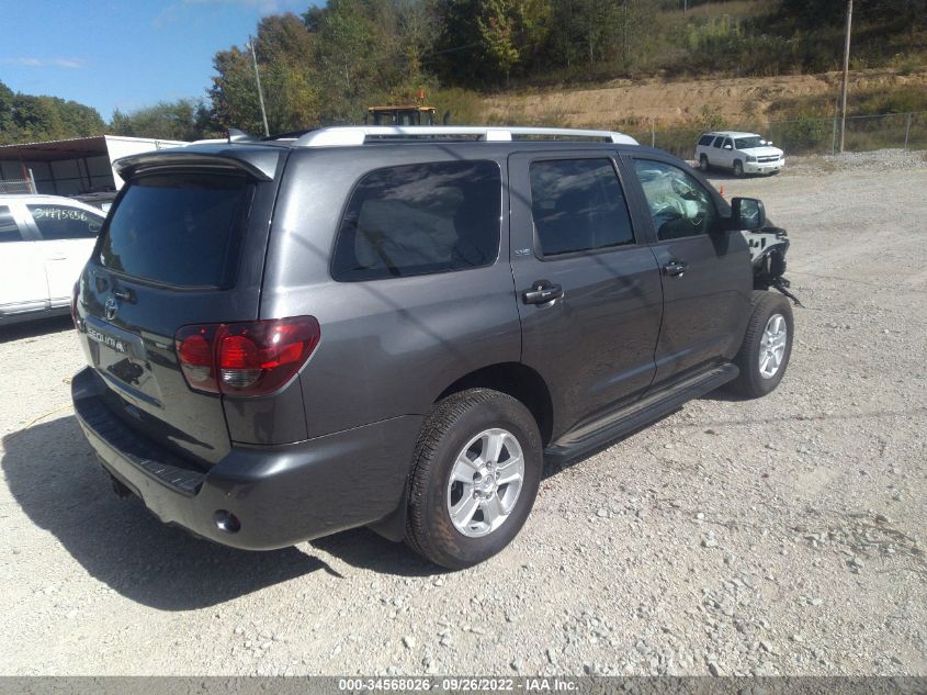 2022 TOYOTA SEQUOIA SR5 VIN: 5TDAY5B13NS189442